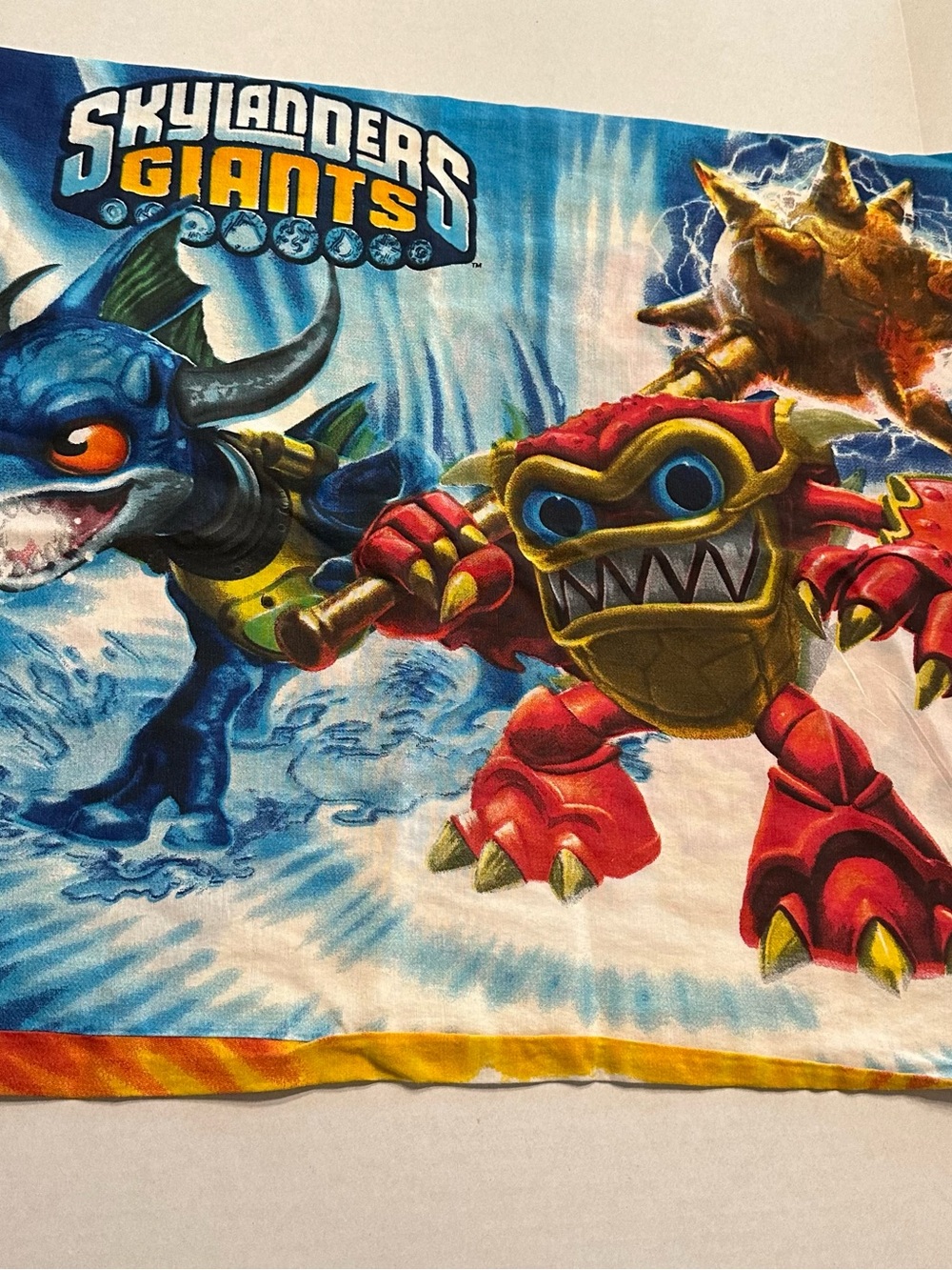 Skylanders Giants Double Sided Pillowcase Character Pillowcase